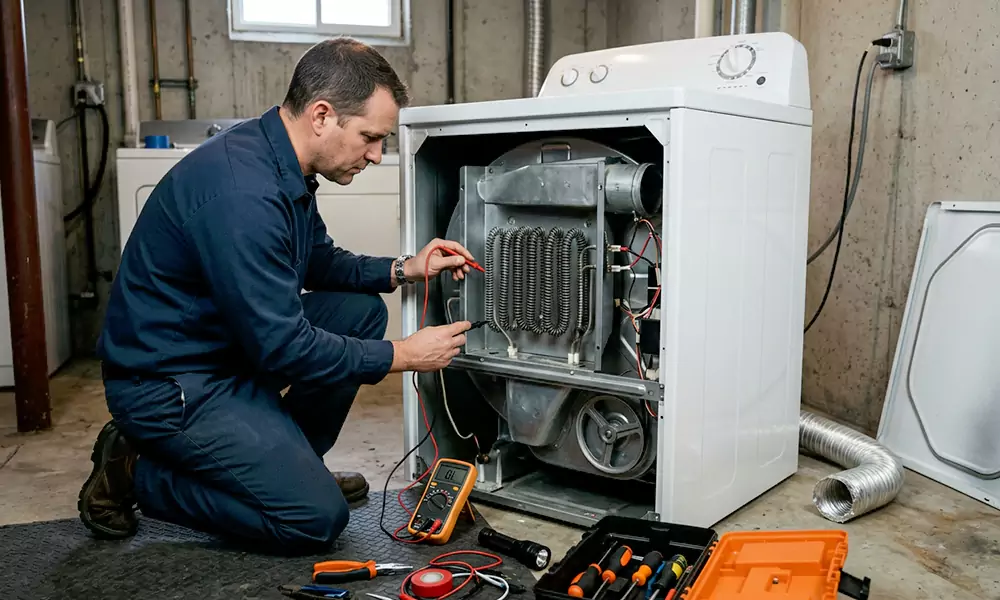 Dryer Not Heating Repair in Fort Myers, FL